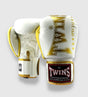 Luvas de boxe Twins BGVL 8 – Branco/Ouro – Luvas de boxe