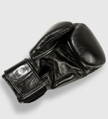 Twins Boxhandschuhe BGVL 8 – Schwarz/Schwarz – Boxhandschuhe