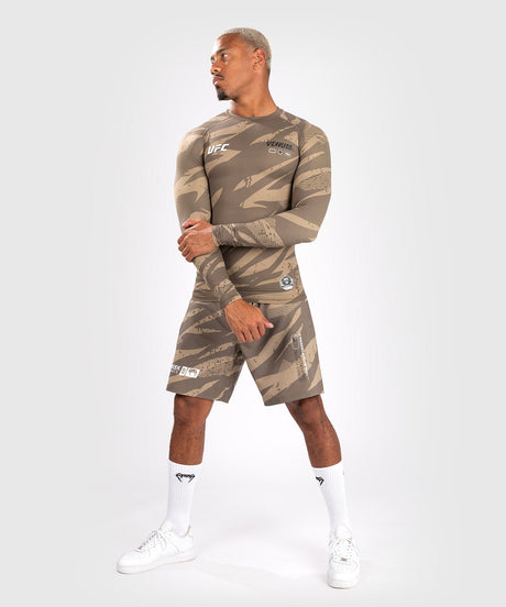 Rashguard UFC Adrenaline Venum Fight Week Performance – Desert Camo