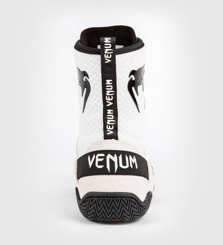 Boxerské boty Venum Elite – Bílé/Černé – Boxerské boty
