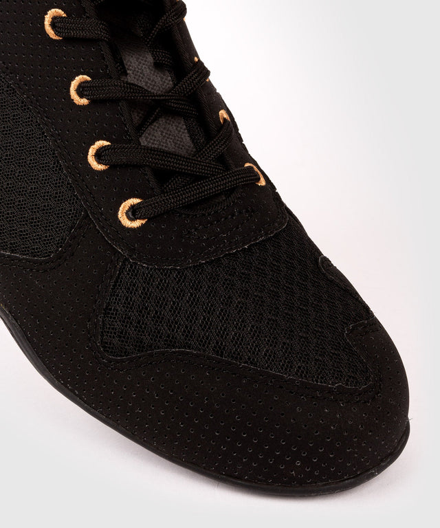 Botas de boxeo Venum Elite – Negro/Bronce – Botas de boxeo