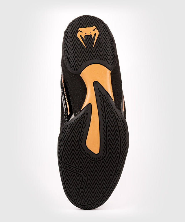 Botas de boxeo Venum Elite – Negro/Bronce – Botas de boxeo