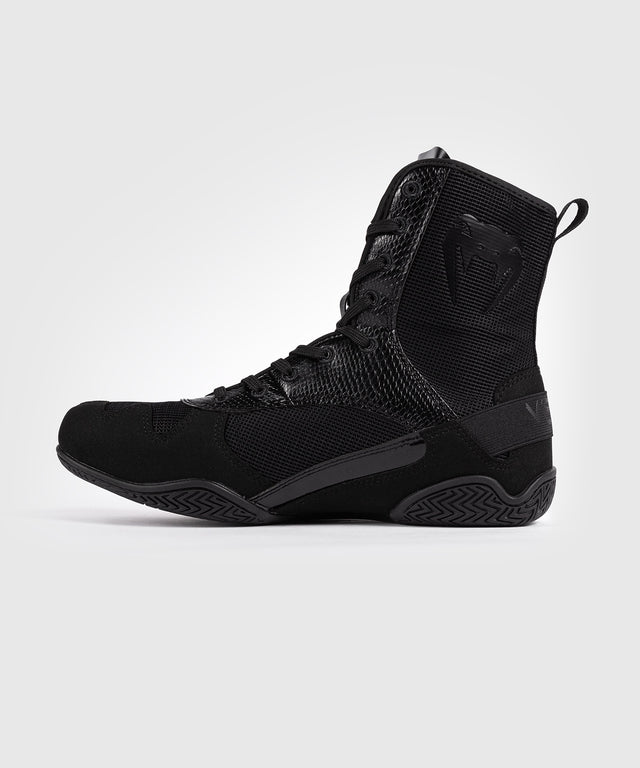 Venum Elite Boxschuhe – Schwarz