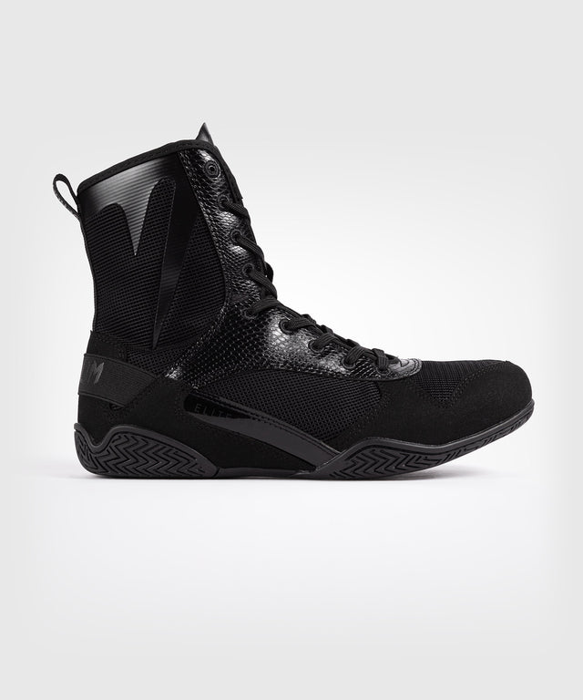 Venum Elite Boxschuhe – Schwarz
