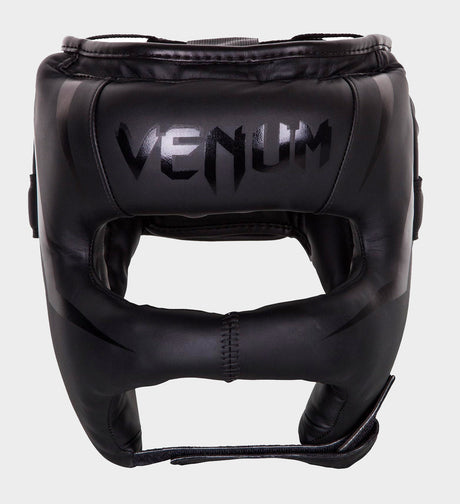 Casque de boxe Venum Elite Iron – Noir – Casques de boxe