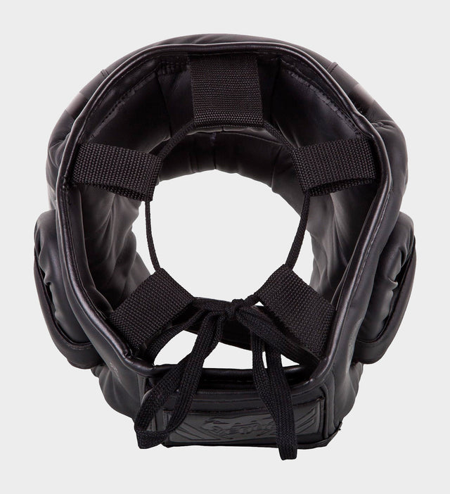 Casque de boxe Venum Elite Iron – Noir – Casques de boxe