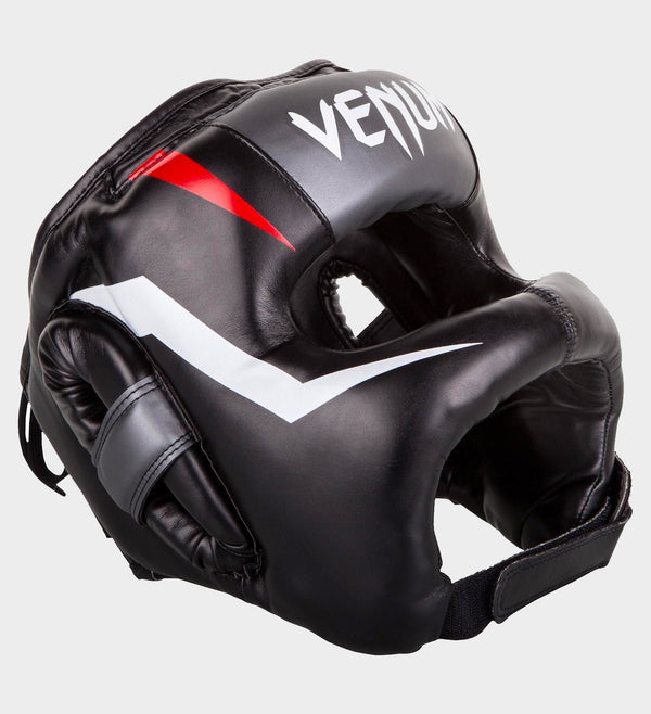 Casque de boxe Venum Elite Iron – Noir/Rouge/Blanc