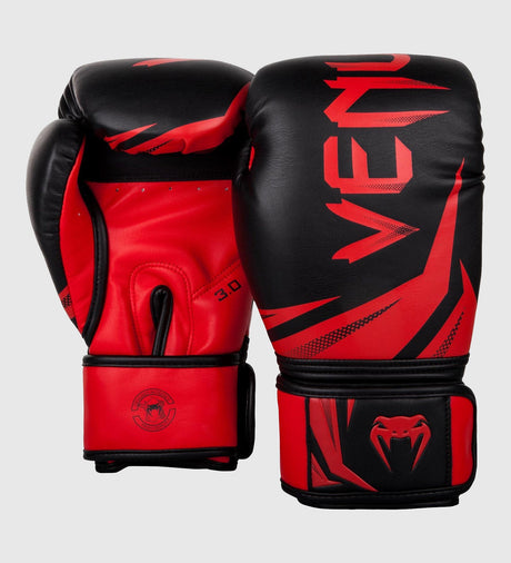 Mănuși de box Venum Challenger 3.0 – Negru/Roșu