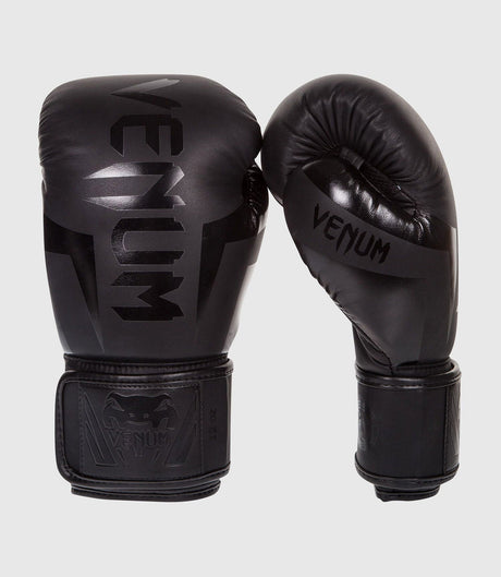 Venum Boxing gloves Elite - Black/Black - Boxing gloves