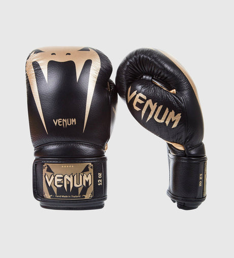 Venum Boxhandschuhe Giant 3.0 – Schwarz/Gold – Boxhandschuhe