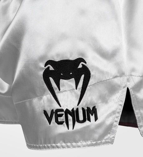 Venum Kickboxing shorts Classic – Silver/Black – Shorts