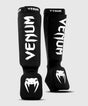 Venum Kickboxing Skinnebensbeskyttere Kontact - Sort/Hvid - Skinnebensbeskyttere