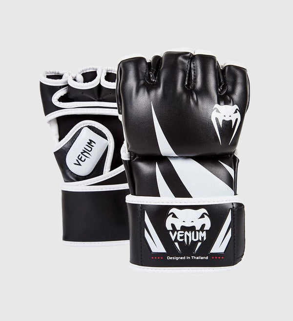 MMA rukavice Venum Challenger – Černé/Bílé