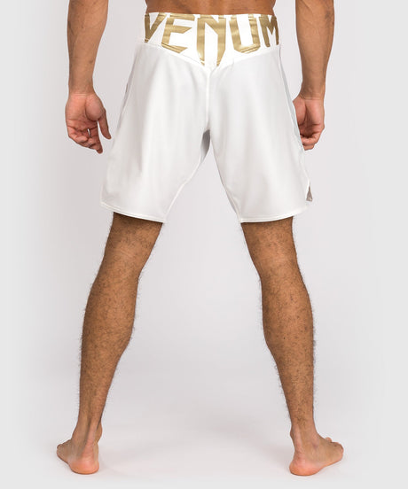 Venum MMA Shorts Light 5.0 - White/Gold - MMA shorts