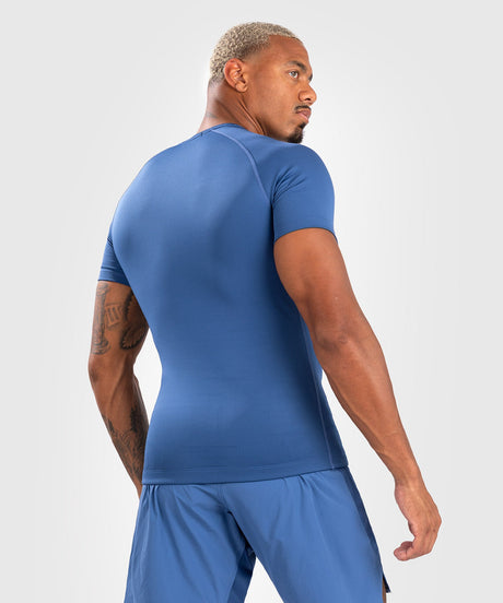 Venum Rashguard Contender Maneci Scurte - Albastru - Rashguard