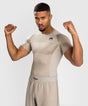 Venum Rashguard G-Fit Air Korta ärmar – Sand – T-shirt