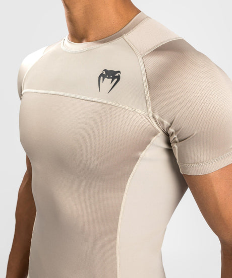 Venum Rashguard G-Fit Air Kurzarm – Sand – T-Shirt