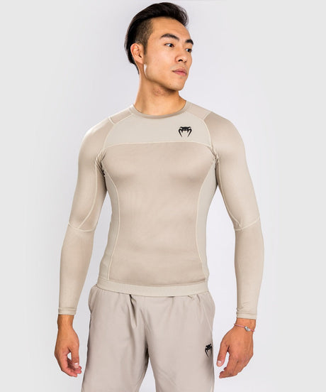 Venum Rashguard G-Fit Air Mâneci Lungi – Nisip – Tricou