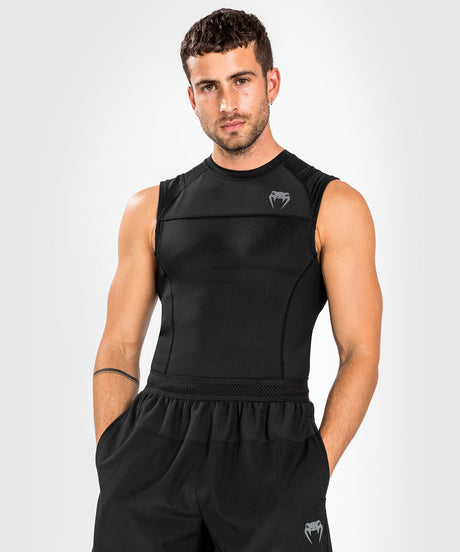 Rashguard Venum G-Fit Air sans manches – Noir/Noir