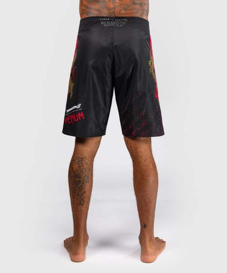 Venum x TEKKEN 8 - MMA Shorts - Marshall Law - Black/Red/Gold