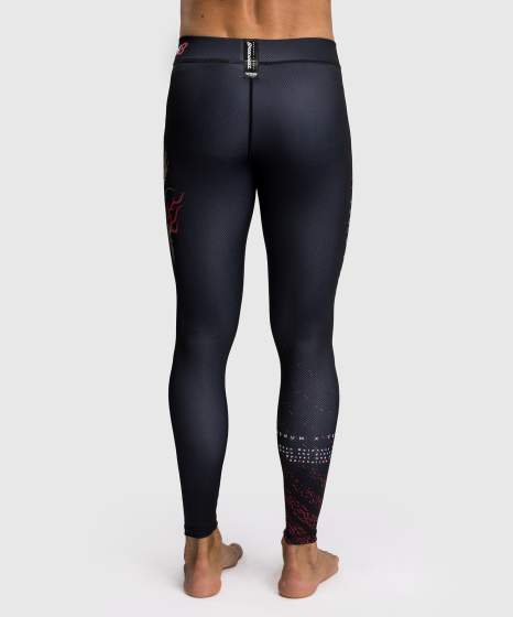 Venum x TEKKEN 8 - Spats - Marshall Law - Preto/Vermelho/Ouro