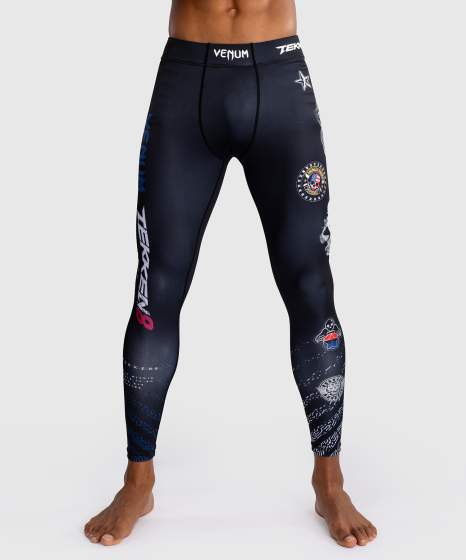 Venum x TEKKEN 8 Spats - Paul Phoenix - Sort/Blå