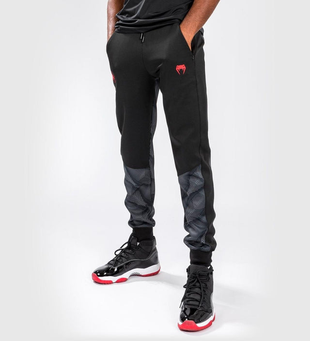 Venum Trainingshose Phantom – Schwarz/Grau/Rot – Shorts